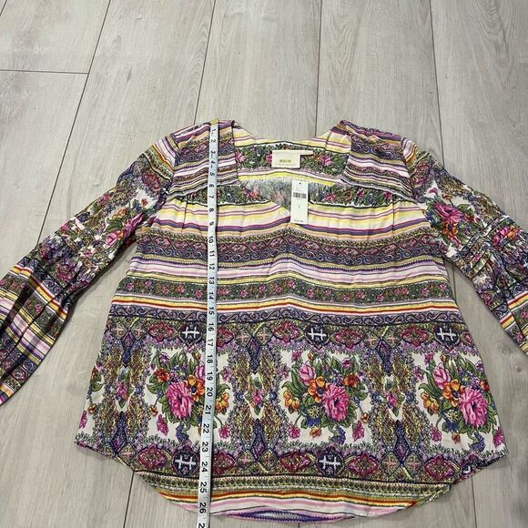 Maeve Ceresco Peasant Top size S - Picture 2 of 10